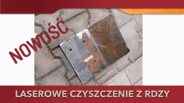 Laserowe czyszczenie stali z rdzy