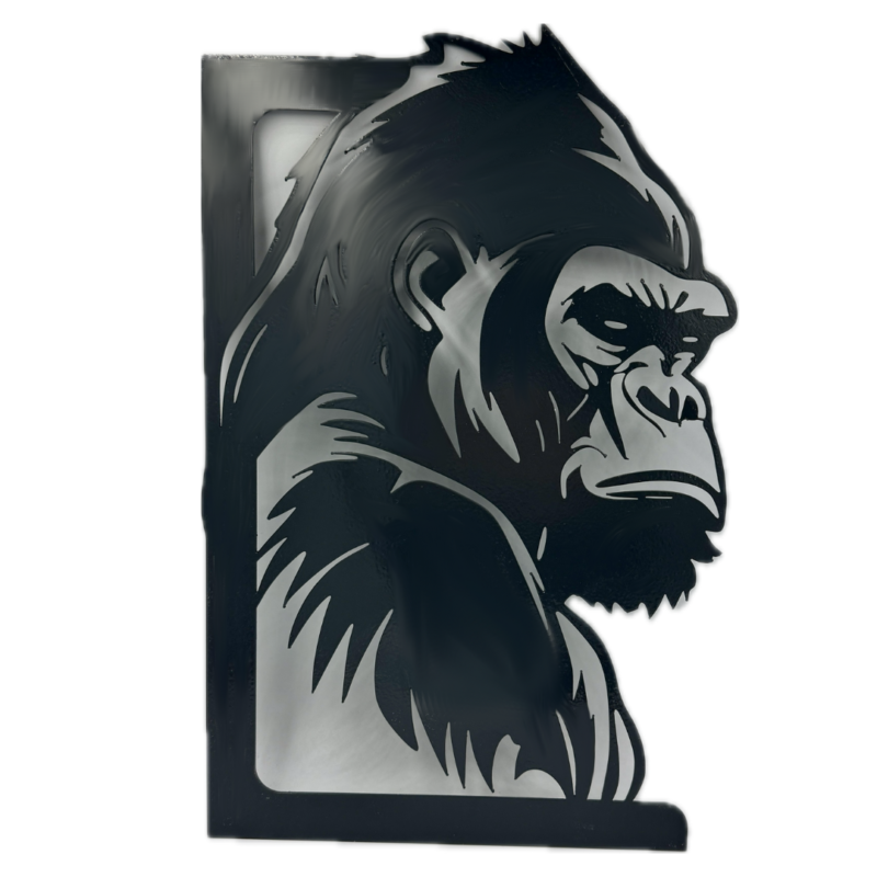 Obraz ścienny wycinany laserem – Goryl Obraz ścienny wycinany laserem – Goryl