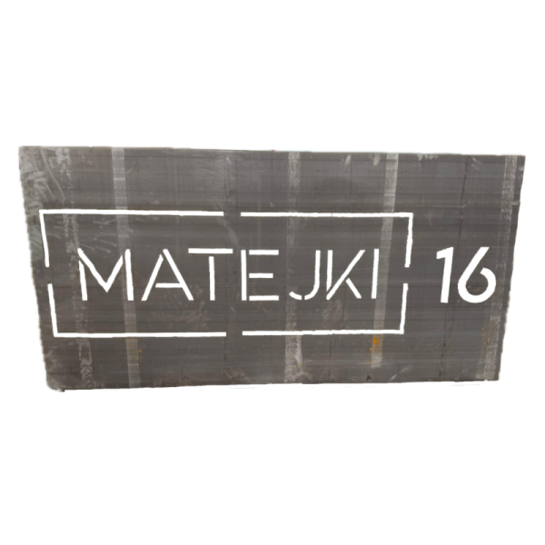 Tablica z adresem zamieszkania