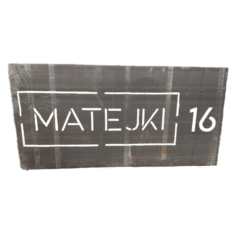 Tablica z adresem zamieszkania Tablica z adresem zamieszkania