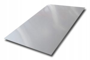 BLACHA STAL NIERDZEWNA Arkusz 0,2 mm 50 CM X 15 CM